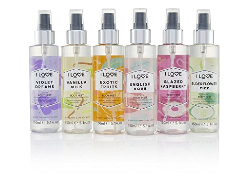 I Love Signature Exotic Fruit Long Lasting, Fast Drying, Non Sticky Body Mist For Her 150ml