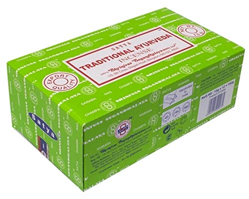 Incienso Nag Champa Satya – Traditional Ayurveda – 15 G