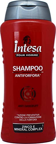 INTESA POUR HOMME champú anticaspa, con Zinc y Mineral Complex, 300 mL