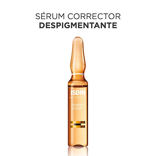 Isdin Isdinceutics Pigment Expert Serum corrector despigmentante facial | Previene y Trata las Manchas en la Piel Monodosis 30 x 2ml