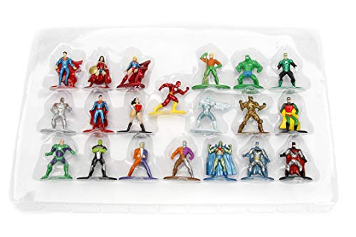 Jada Pack 20 Figuras DC Comics, Multicolor (0801310844090)