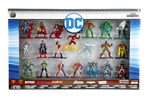 Jada Pack 20 Figuras DC Comics, Multicolor (0801310844090)