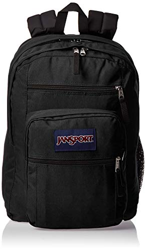 JANSPORT Mochila grande para estudiantes – Mochila escolar para portátil de 15 pulgadas, Unisex adulto, Mochila, JS0A47JK008, negro, Talla única