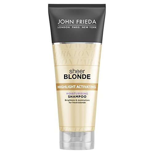 John Frieda Champú Activador Reflejos 250ml | Aclarador Pelo | Pelo Rubio | Reflejos y Mechas Rubias | Solido