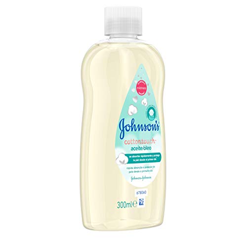 Johnson's Baby CottonTouch Aceite corporal a base de algodón puro - 3 x 300 ml