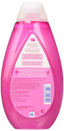 Johnson's Baby Gotas de Brillo Champú para Niños, Cabellos más Brillantes, Suaves y Sedosos - 3 x 500 ml