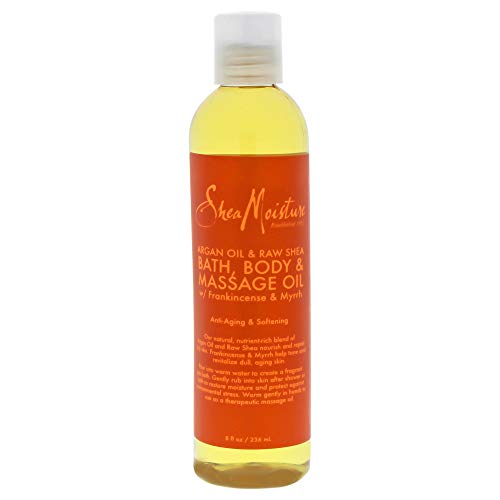 Karité Moisture Argan Oil & Raw Shea Bath, Body & Masaje Oil 236 ml