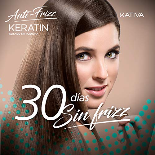 Kativa Keratin Anti-Frizz Alisado Sin Plancha Repara Puntas 30 Dã­As 200 g