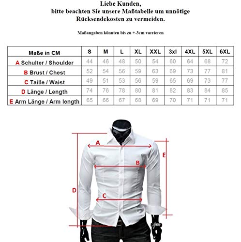 Kayhan Hombre Camisa, TwoFace White M