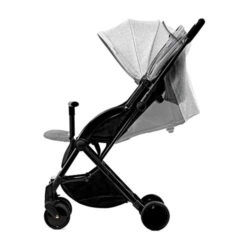 Kinderkraft Silla de Paseo PILOT, Plegable, Transportable, Hasta 15 kg, Gris