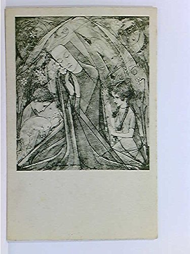 Künstler-AK Jan Toorop, Narcissus Poeticus; ungelaufen, geschrieben 1934