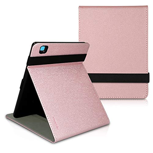 kwmobile Funda Compatible con Kobo Aura One - Carcasa con Tapa y Soporte - Case Flip de