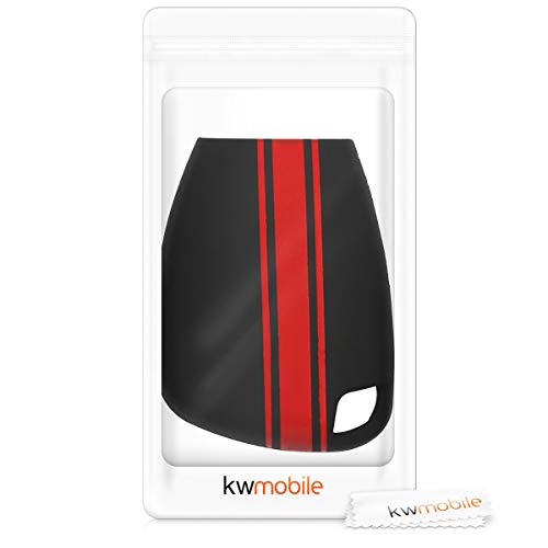 kwmobile Funda Compatible con Mercedes Benz Llave de Coche de 2-3 Botones - Carcasa Protectora Suave de Silicona - Rally