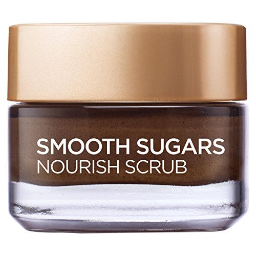 L 'Oreal París suave azúcar Nutrir cacao cara y labios Scrub, 50 ml