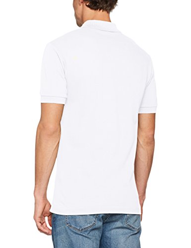 Lacoste L1212 Camiseta Polo, Blanco (Blanc), L para Hombre