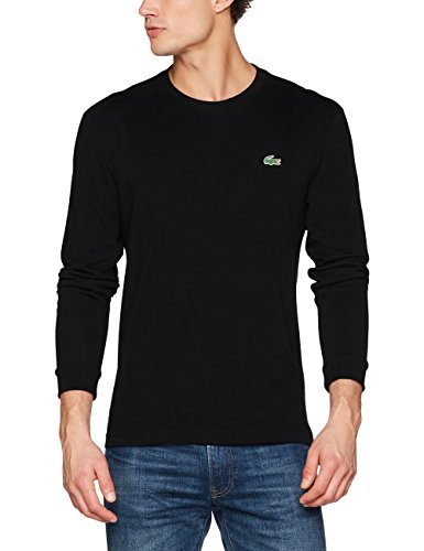 Lacoste Sport TH0123 Camiseta, Negro (Noir), Large (Talla del Fabricante: 5) para Hombre