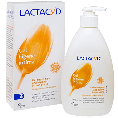 Lactacyd Gel de Higiene Íntima Diario, Ph Equilibrado, sin Jabón, 400 ml