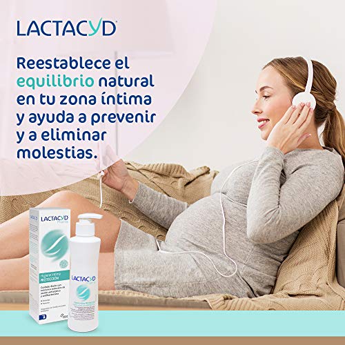 Lactacyd Pharma Protección - Con extractos naturales de acción antiseptica y antibacteriana, enriquecido con tomillo que proporciona una protección activa en la zona íntima externa, 250 ml