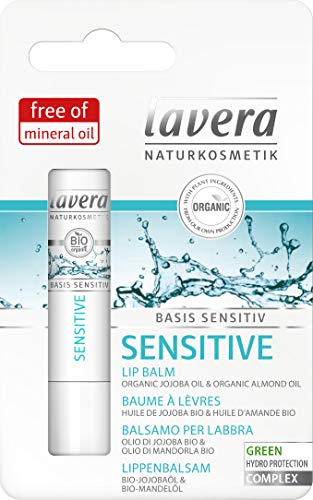 lavera Basis Sensitiv Bálsamo labial ∙ Cuidado Labial biológico ✔ cosméticos naturales 100% certificados ✔ 4.5 gr.