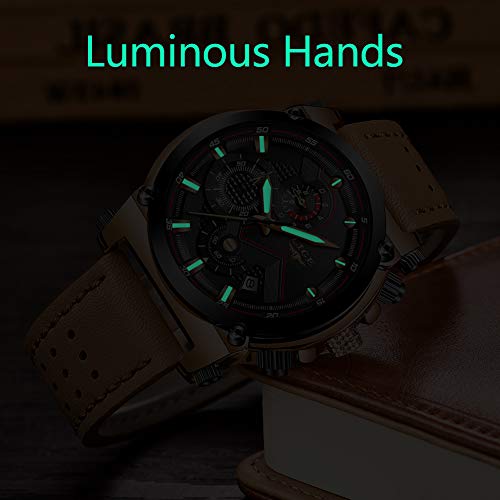 LIGE Relojes Hombre Militar Deportes Cronógrafo Hombre Negocio Analogicos Cuarzo Relojes