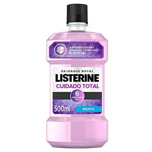 Listerine - Enjuague Bucal Cuidado Total, 500 ml