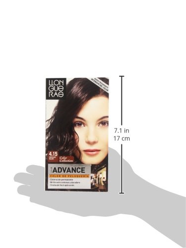 Llongueras Advance Tinte de Cabello Permanente Tono #4.15 Chocolate Helado