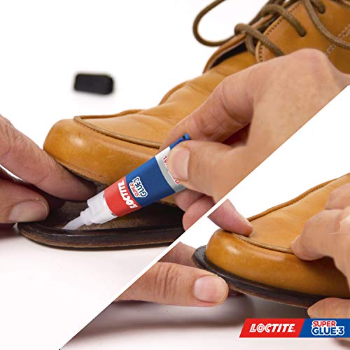 Loctite Super Glue-3 Original, pegamento universal con triple resistencia, adhesivo transparente, pegamento instantáneo y fuerza instantánea, 1x3 g