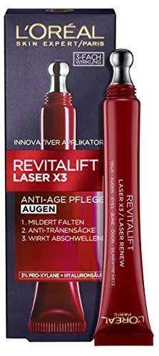 L'Oréal Paris Dermo Expertise RevitaLift Laser Cuidado para los ojos, 1 x 15 ml