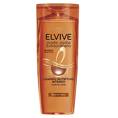 L'Oreal Paris Elvive Aceite Extraordinario Champú Nutritivo para Pelo Muy Seco - 370 ml