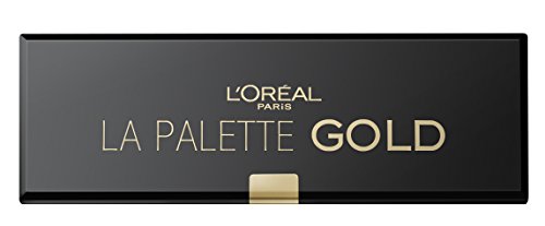 L’Oréal Paris Make-Up Designer CR La Palette GLITZ Nu 01 GLITZ sombra de ojos Brillo - Sombras de ojos (Brillo, 51 mm, 148 mm, 12 mm, 88 g)