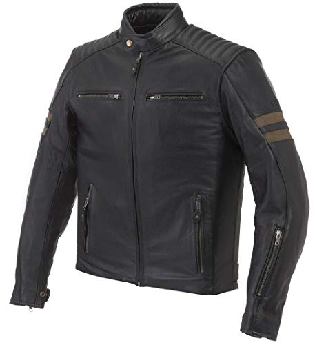 LW825 - Chaqueta cazadora moto LEGEND COLOR NEGRO TALLA L