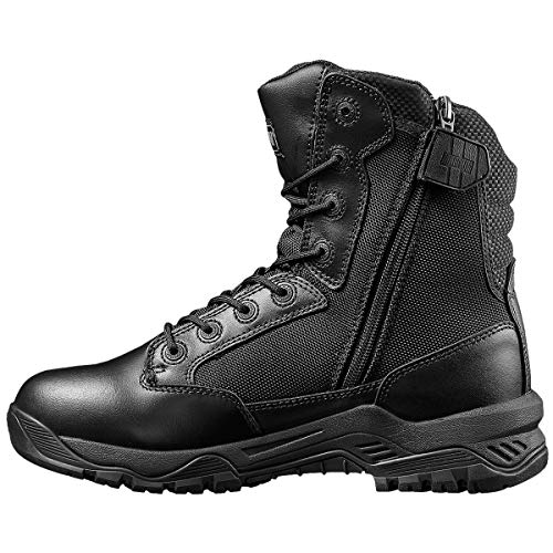 Magnum Strike Force 8.0 Lado Cremallera Impermeable Botas Tamaño 9