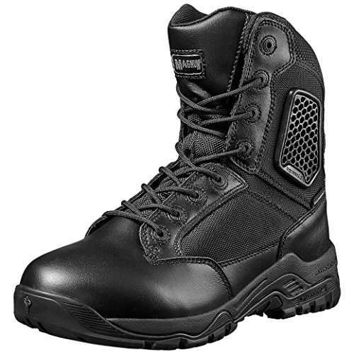 Magnum Strike Force 8.0 Lado Cremallera Impermeable Botas Tamaño 9