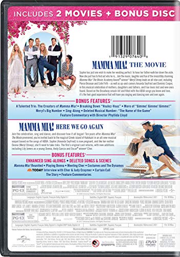 Mamma Mia: 2-Movie Collection (3 Dvd) [Edizione: Stati Uniti] [Italia]