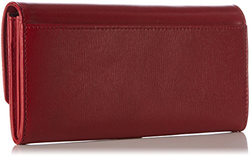 Mandarina Duck Hera 3.0 Portafoglio, Billetera para Mujer, Rojo (Red), 10x21x28.5 cm (B x H x T)