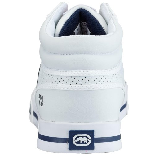 Marc Ecko Footwear - Zapatos de cuero para bebé, color blanco, talla 29