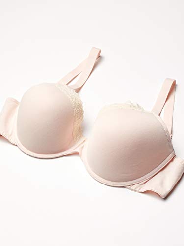 Marca Amazon - IRIS & LILLY BLIBN001 sujetadores, Multicolor (Soft Pink/Cream), 100E (Talla del fabricante: 38DD)