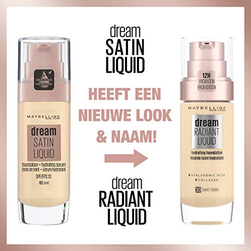 Maybelline Dream Satin Foundation Maquillaje Fluido 60 Caramel