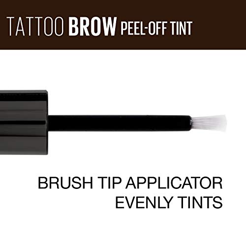 Maybelline New York - Encre à Sourcils Peel-Off - Tattoo Brow - Black (35) - 4,6 g