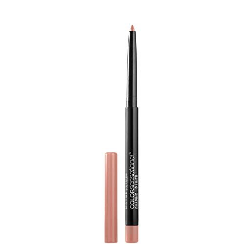 Maybelline New York - Perfilador de Labios Automático Color Sensational, Tono 10 Nude Whisper