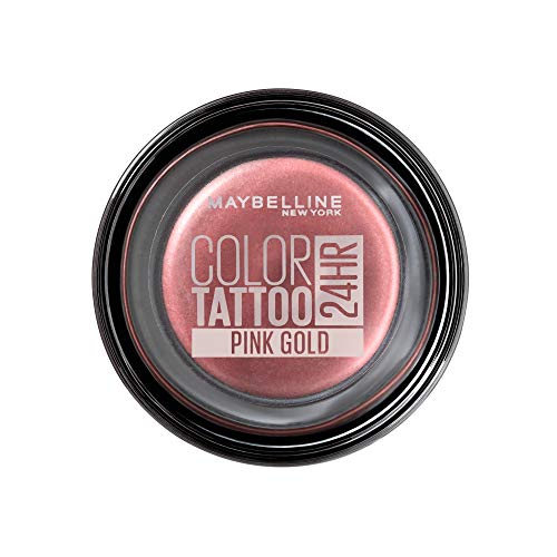 Maybelline New York Tattoo 24H Sombra de Ojos, Tono: nº65 Pink Gold