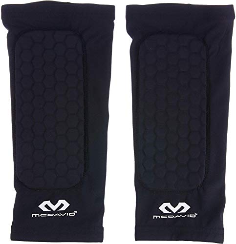 Mcdavid Hex Protector de antebrazo, Unisex Adulto, Negro, M