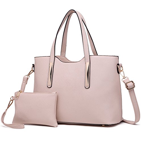 Miss Lulu - Bolso de asas de Sintético para mujer Beige beige