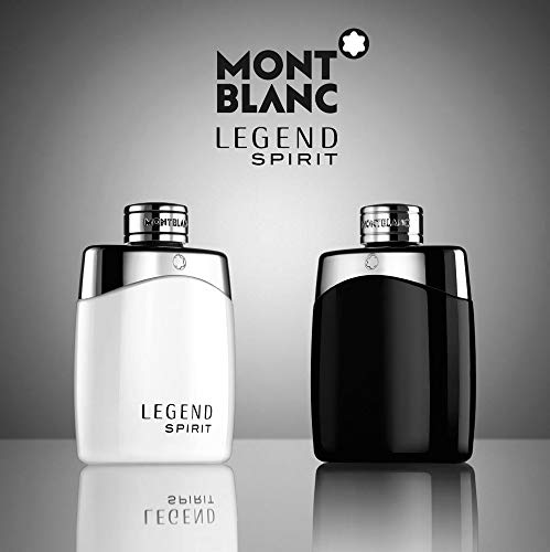 Mont Blanc Legend Spirit eau de toilette Hombres 100 ml - Eau de toilette (Hombres, 100 ml, Bergamota, Toronja, Pimienta rosa, Cardamomo, Lavanda, Musk o almizcle, Musgo de roble, Aerosol)