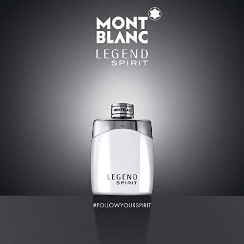 Mont Blanc Legend Spirit eau de toilette Hombres 100 ml - Eau de toilette (Hombres, 100 ml, Bergamota, Toronja, Pimienta rosa, Cardamomo, Lavanda, Musk o almizcle, Musgo de roble, Aerosol)