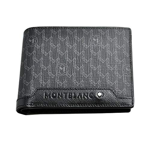 Montblanc Signature - Cartera (6 cc), color negro