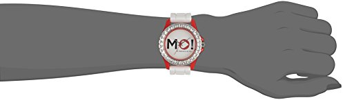 Morgan de Toi M1120WR - Reloj analógico de Cuarzo para Mujer, Correa de plástico Color Blanco