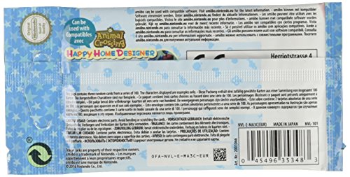 Nintendo Animal Crossing Amiibo Cards Triple Pack - Series 3 - Accesorios para Videojuegos (Multicolor, De plástico)