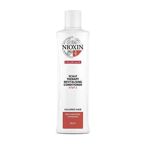 NIOXIN - Acondicionador Tratamiento Revitalizante Sistema 4 - CABELLO COLOREADO, DEBILITAMIENTO AVANZADO, HIDRATACION EQUILIBRADA 300 ml (3D Care Systems)