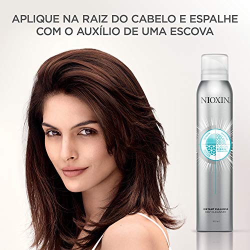 NIOXIN Instant Fullness Styling Tratamiento intensivo Pérdida de Densidad Avanzada del Cabello - Champu Seco y Voluminizador Cabello - 180 ml